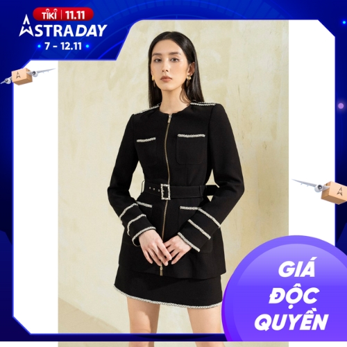 Chân Váy Chữ A Nữ WHITE ANT HEULWEN SKIRT Dáng Ngắn Có Lót Trong, Chất Vải Cao Cấp Chuẩn Form 110100051.100