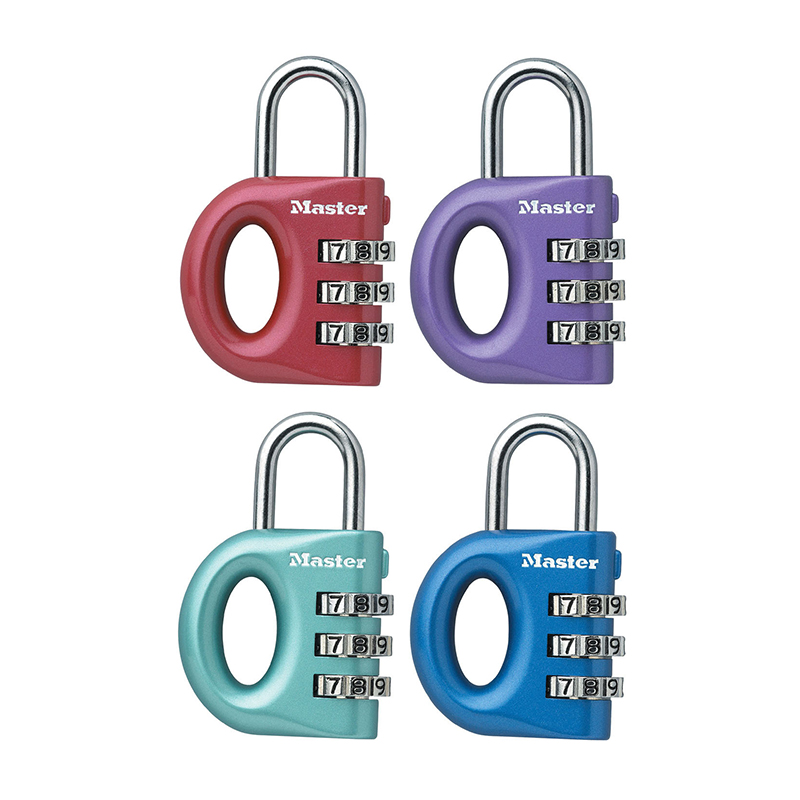 Khóa Móc Mở Số Master Lock 633 EURD - nhiều màu