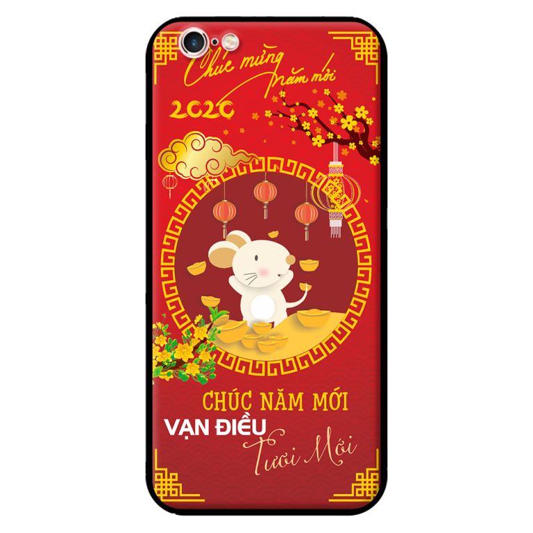 Ốp lưng in cho Iphone 6/6s Mẫu Tết 2020  - Hàng chính hãng