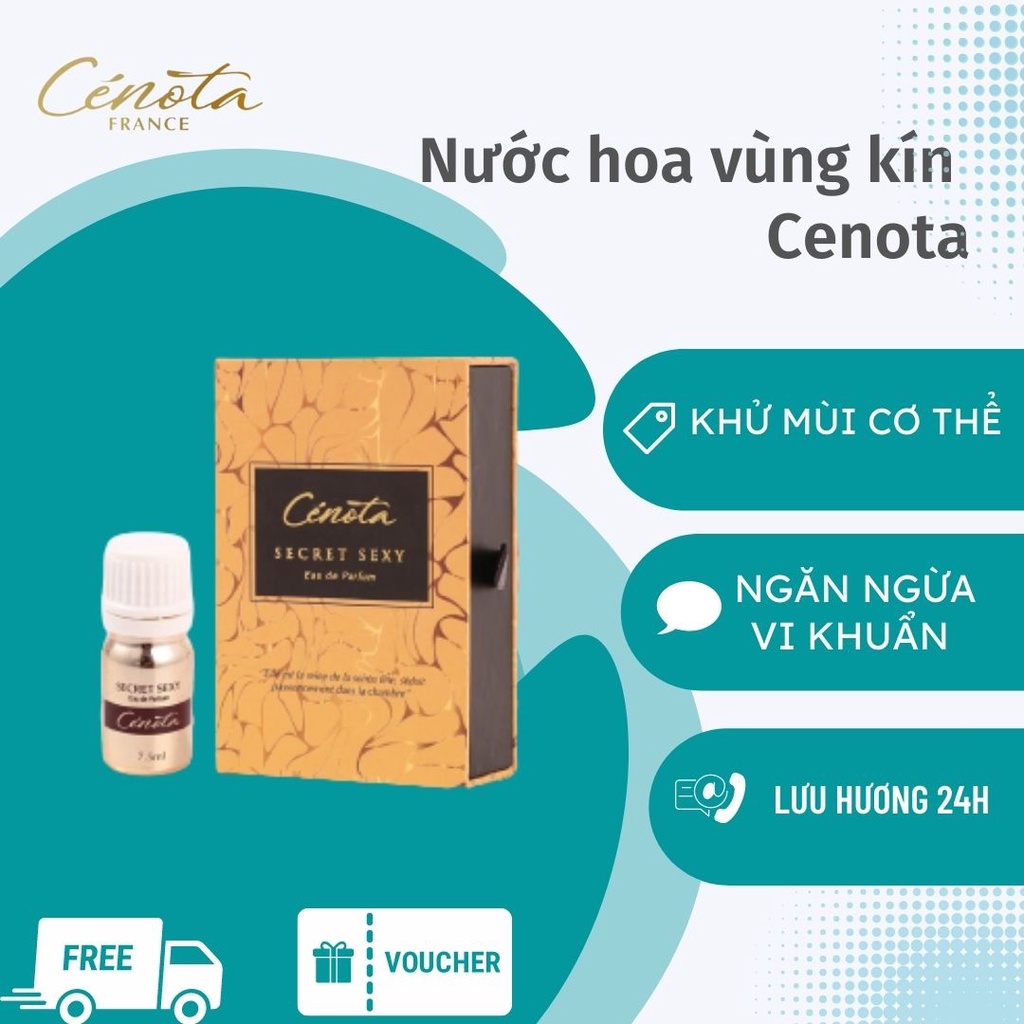 Mua Dung dịch vệ sinh phụ nữ Cenota được TẶNG KÈM Nước hoa Cenota