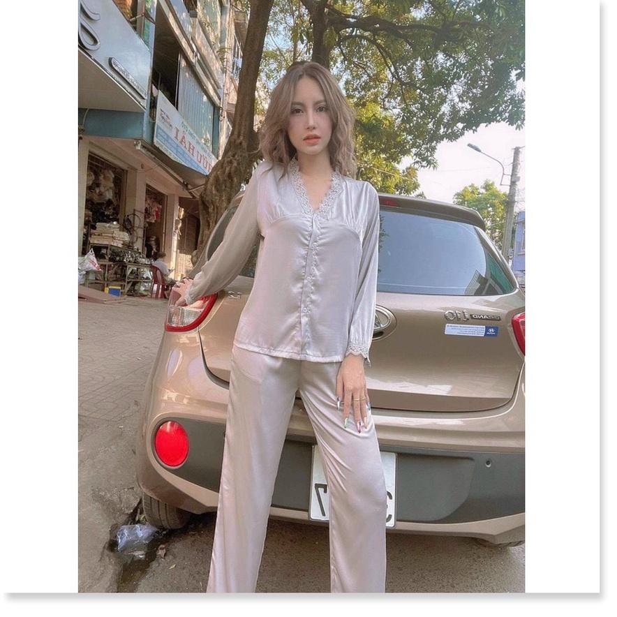 SET PIZAMA MẶC NHÀ NỮ SIÊU XINH , QUẦN DÀI ÁO DÀI SIÊU ĐẸP KME FASHION