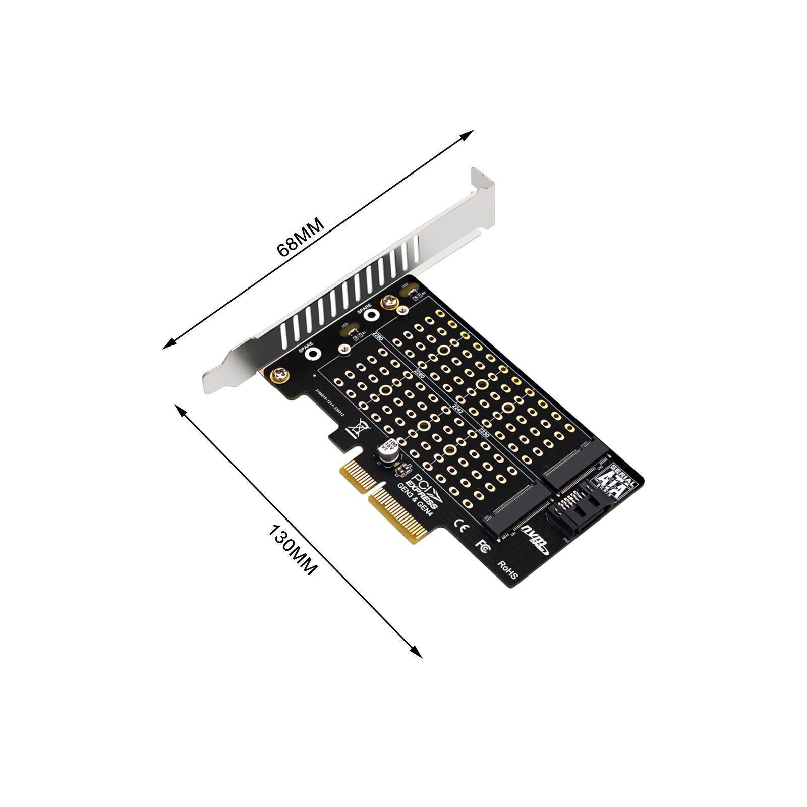 Pcie Adapter Card Portable SSD Adapter Card M.2 SSD to PCIe x1 Adapter for PH42