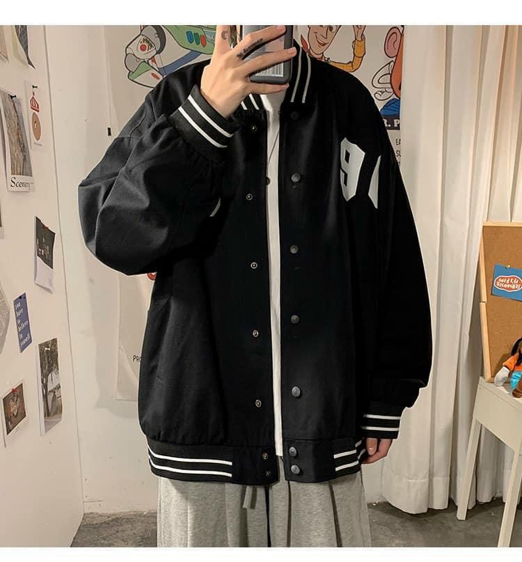 Áo khoác dù bomber unisex siêu chất