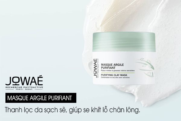 MASQUE ARGILE PURIFIANT - Mặt Nạ Đất Sét Thanh Lọc Da Jowae