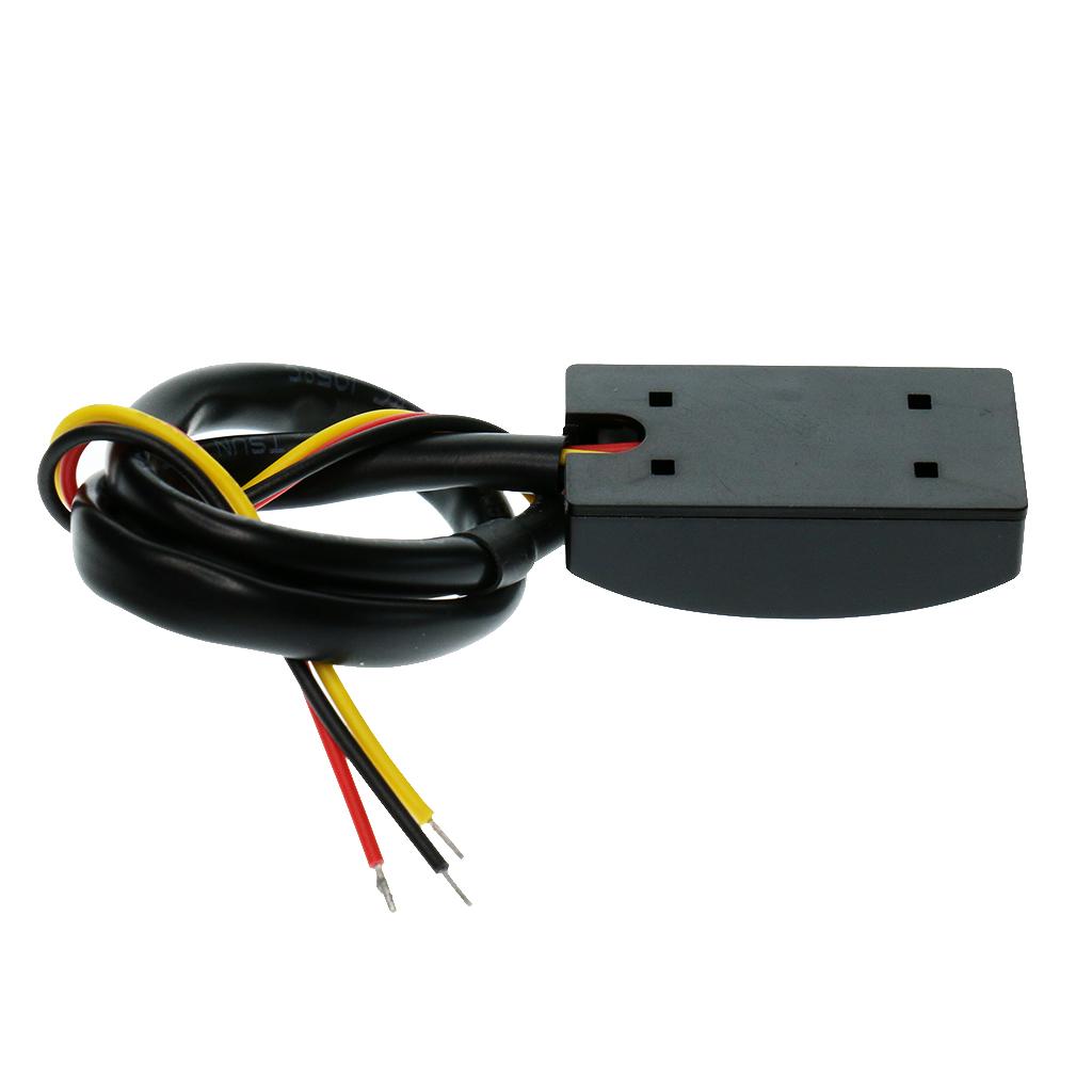 2xDC12V 200mA 2.4W Auto Auto Vehicle on / Off Push Button Switch for Universal