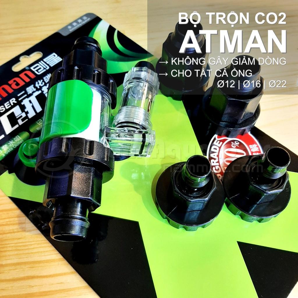 Trộn CO2 ATMAN | Bộ trộn CO2 hiệu quả cho bể thuỷ sinh, không gây giảm dòng