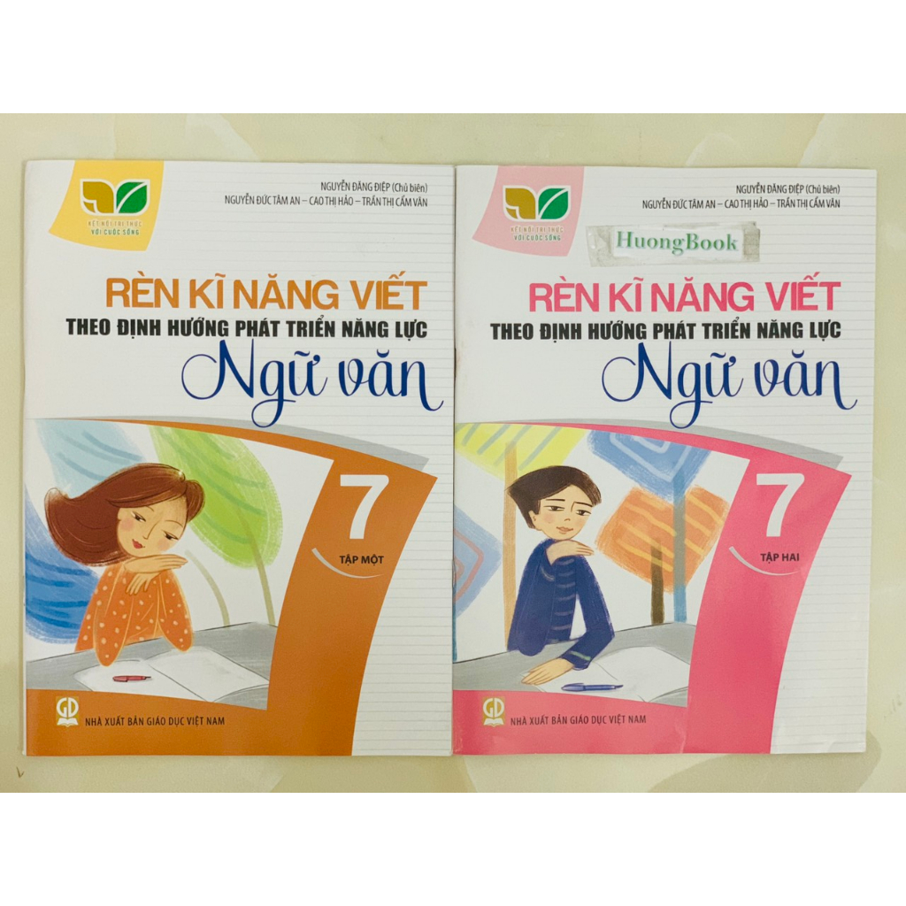 Sách - Combo Rèn kĩ năng viết theo định hướng phát triển năng lực ngữ văn 7 - tập 1 + 2 ( kết nối ) ( ĐN )