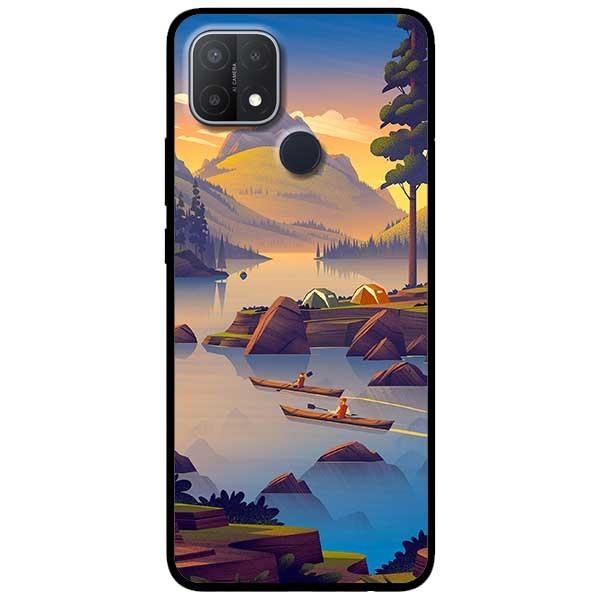 Ốp lưng dành cho Oppo A54 - A74 - A94 - A15 / A15s mẫu Hai Chiếc Thuyền