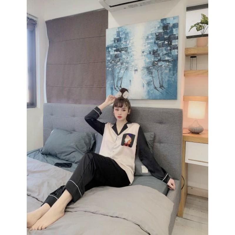 Bộ 3D tay dài quần dài thiết kế dưới 60kg