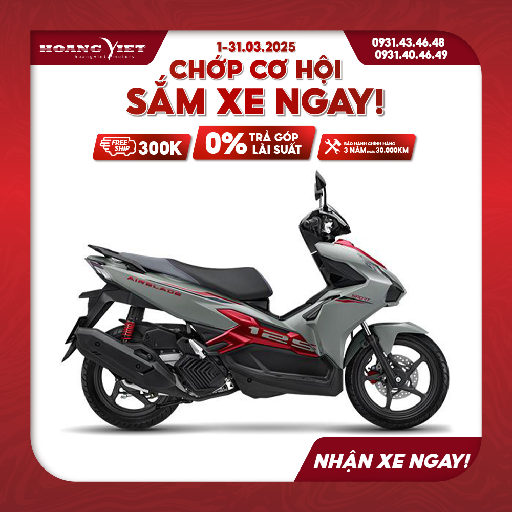 Xe máy Honda Air Blade 125cc 2025 - Phiên Bản Thể Thao