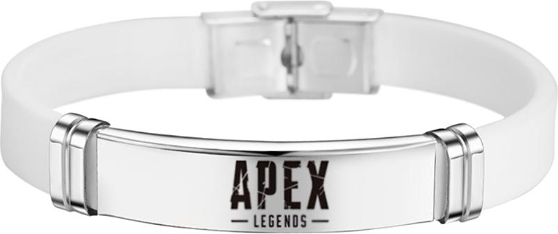 1 Vòng Tay Anh Hùng Bằng Cao Su Và Thép Không Gỉ  Hot Game Apex Legends Mẫu Chữ