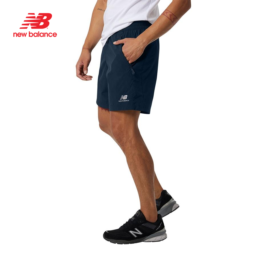 Quần ngắn thời trang nam New Balance LIFESTYLE SHORTS M NATURAL INDIGO - MS21500NGO (form quốc tế)