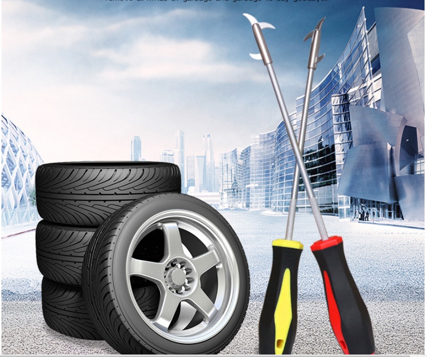 Dụng cụ nạy đinh, loại bỏ đá, gạch, cát bảo vệ lốp xe