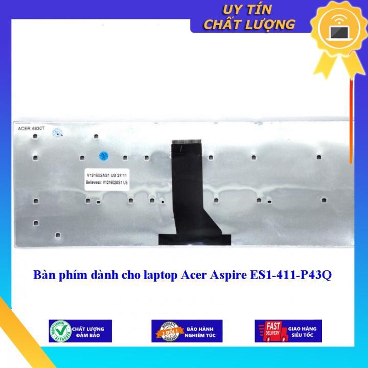 Bàn phím dùng cho laptop Acer Aspire ES1-411-P43Q - Hàng Nhập Khẩu New Seal