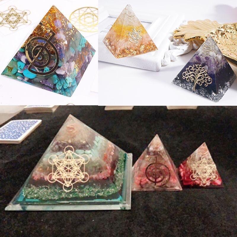 Bộ 10 Sticker Trang Trí Resin Orgonite Kích Thước 4cm - Trường Thịnh Sài Gòn