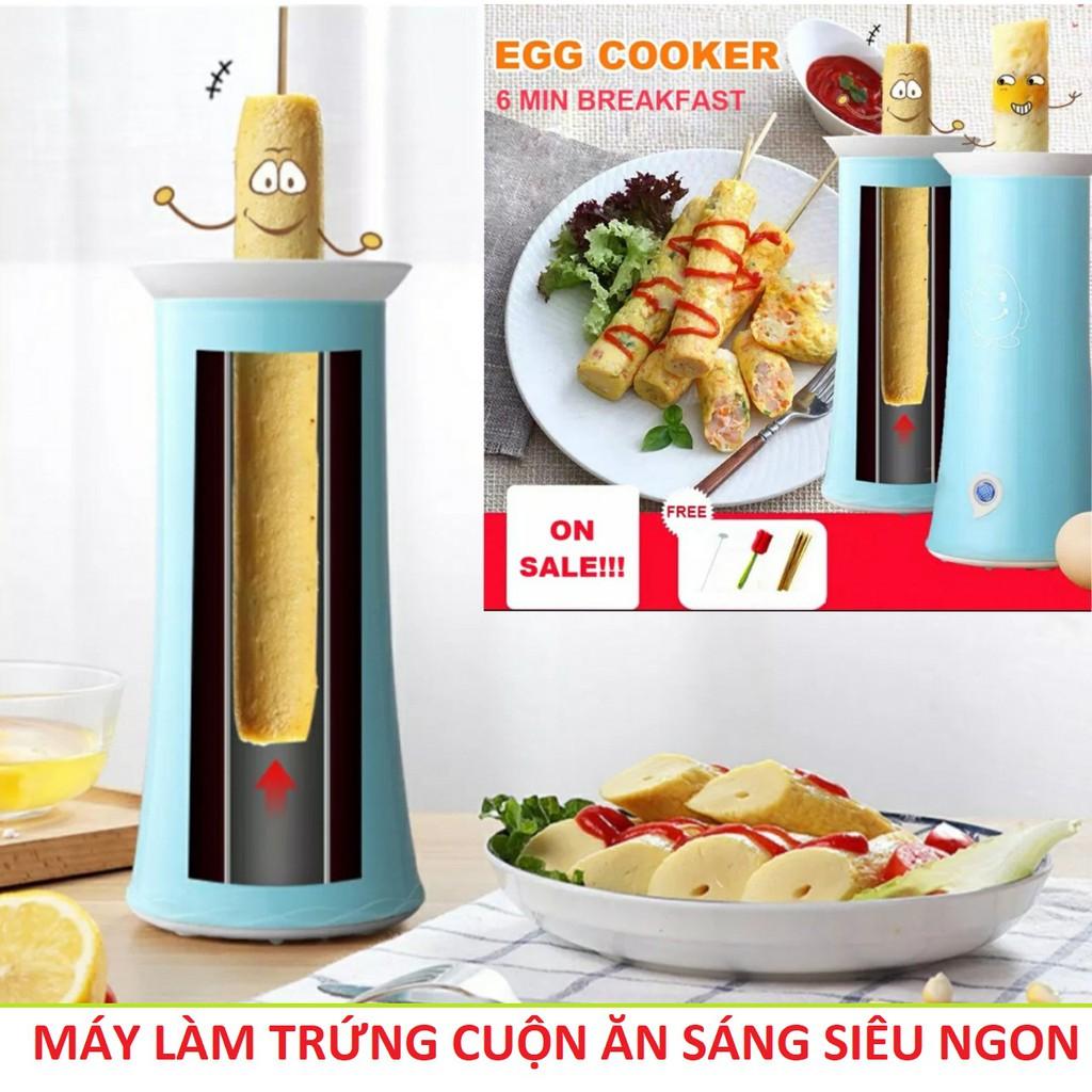 Máy làm trứng cuộn ăn sáng ăn vặt tự động siêu ngon loại tốt tiện dụng nhanh chóng