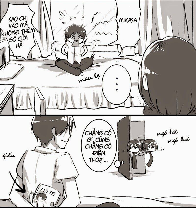 đại chiến titan - doujinshi levieren chapter 21 4