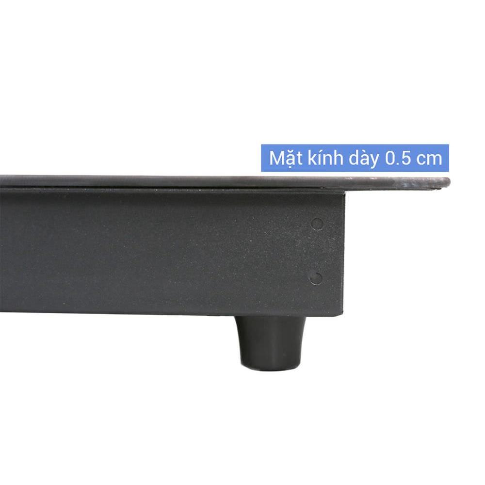 Combo bếp đôi điện từ hồng ngoại Sunhouse MAMA MMB9100VN + Máy hút mùi vỏ sơn Sunhouse SHB6118B, Hàng chính hãng - Bảo hành tại nhà