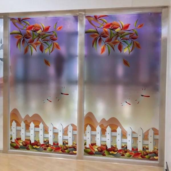 COMBO 2 Tấm Decal dán kính cao cấp nhiều mẫu khổ 60x116cm