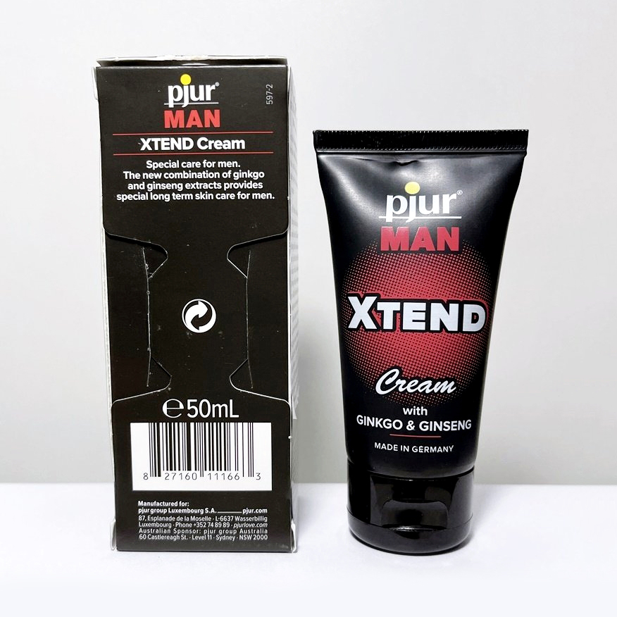 Kem Bôi Trơn Tăng Cường Sinh Lý Nam Pjur Man Xtend 50ml - Đức Kèm Bcs Gai Sagami 3s