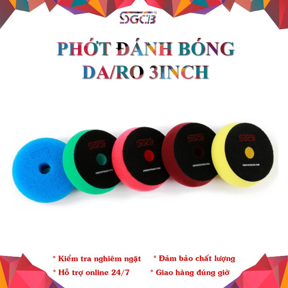 SGCB Phớt Đánh Bóng Xóa Xước Xe Ô Tô Mô Tô Đồng Tâm Và Lệch Tâm (DA/RO) 3 inch SGGA106