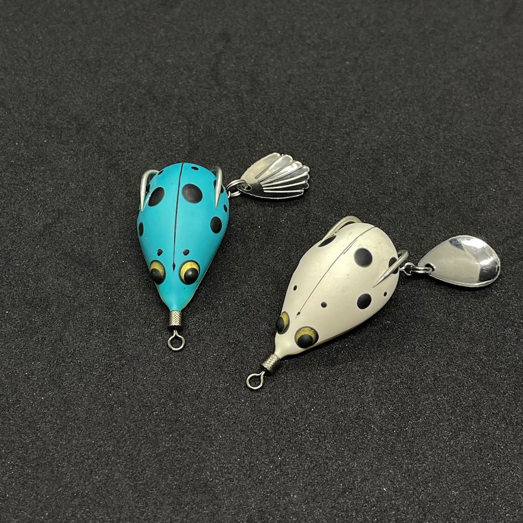 Nhái hơi câu lure CHADO chấm bi siêu nhạy Phukiencaulure25 nhái hơi câu lure, cá lóc siêu nhạy, hàng chuẩn Thái Lan