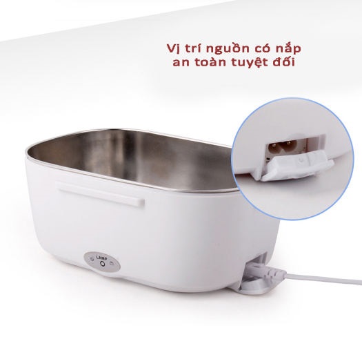 Hộp Cơm Điện Hâm Nóng Văn Phòng MI-40 - Màu Ngẫu Nhiên - Hàng Chính Hãng
