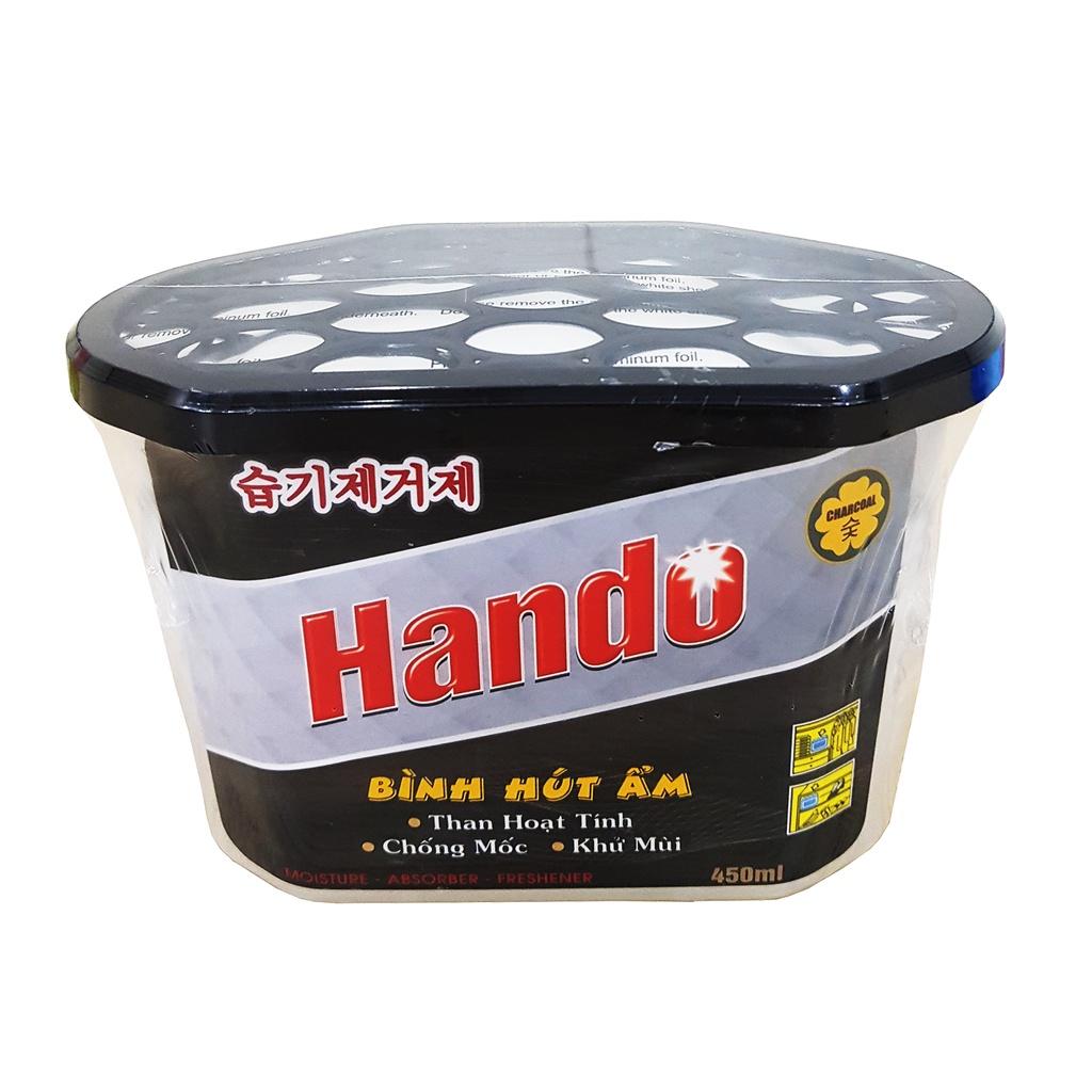 Bình hút ẩm than hoạt tính khử mùi ẩm mốc 450ml Hando