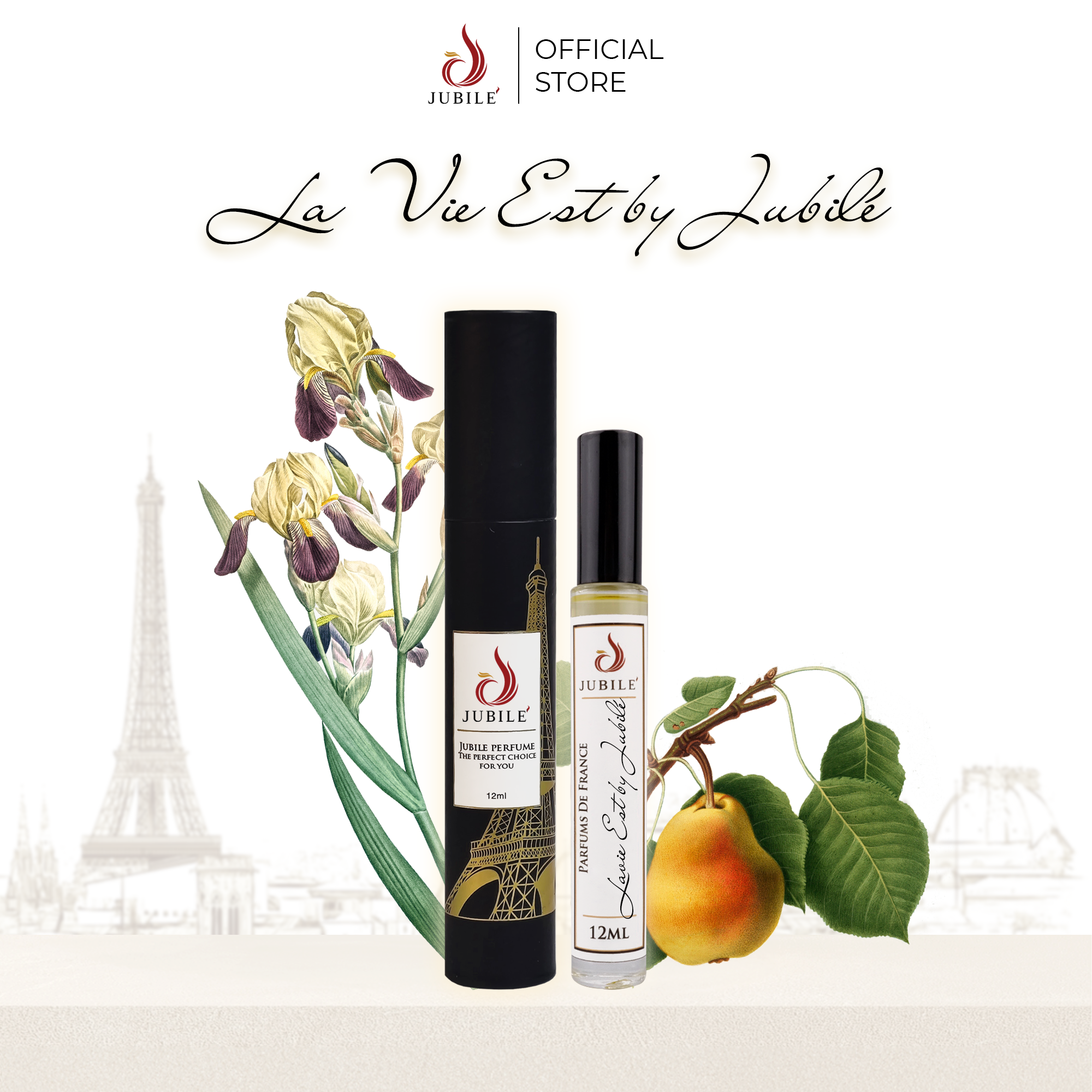 La Vie Est Belle by Jubilé - Tinh Dầu Nước Hoa Pháp Cao Cấp 12ml Lăn