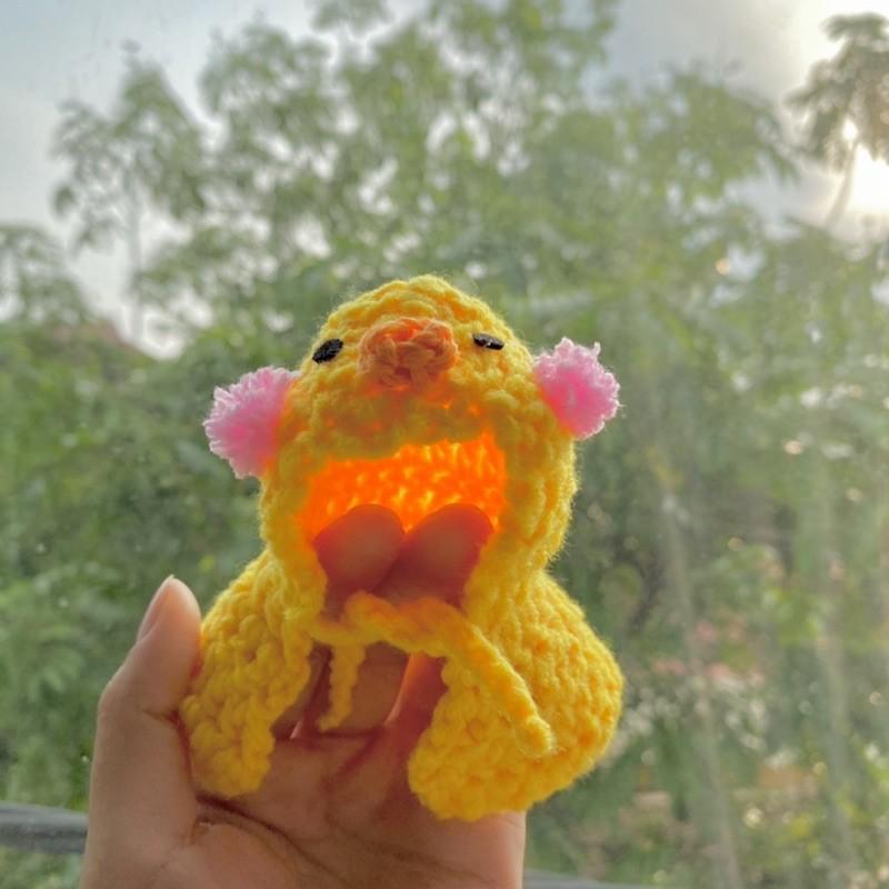 Áo choàng cho hamstar mẫu gà bông