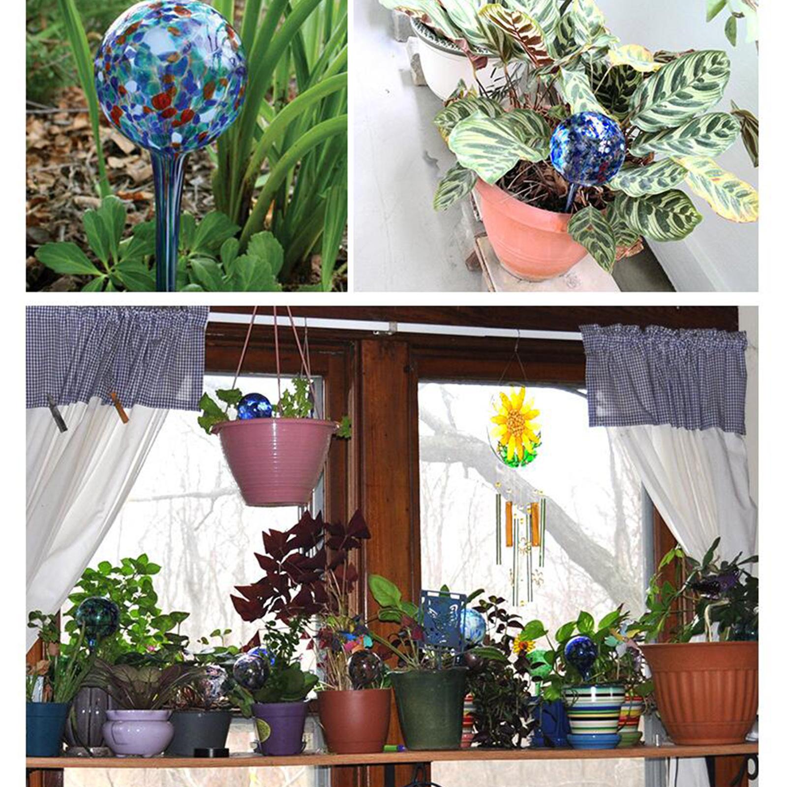 Glass Automatic Self Watering Bulbs Drip Irrigation System for Plants & Flowers