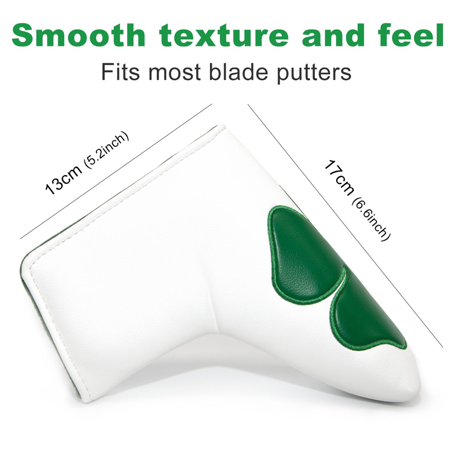 Universal Golf Putter Headcover Club Head Cover Guard Sticky Closure Case
