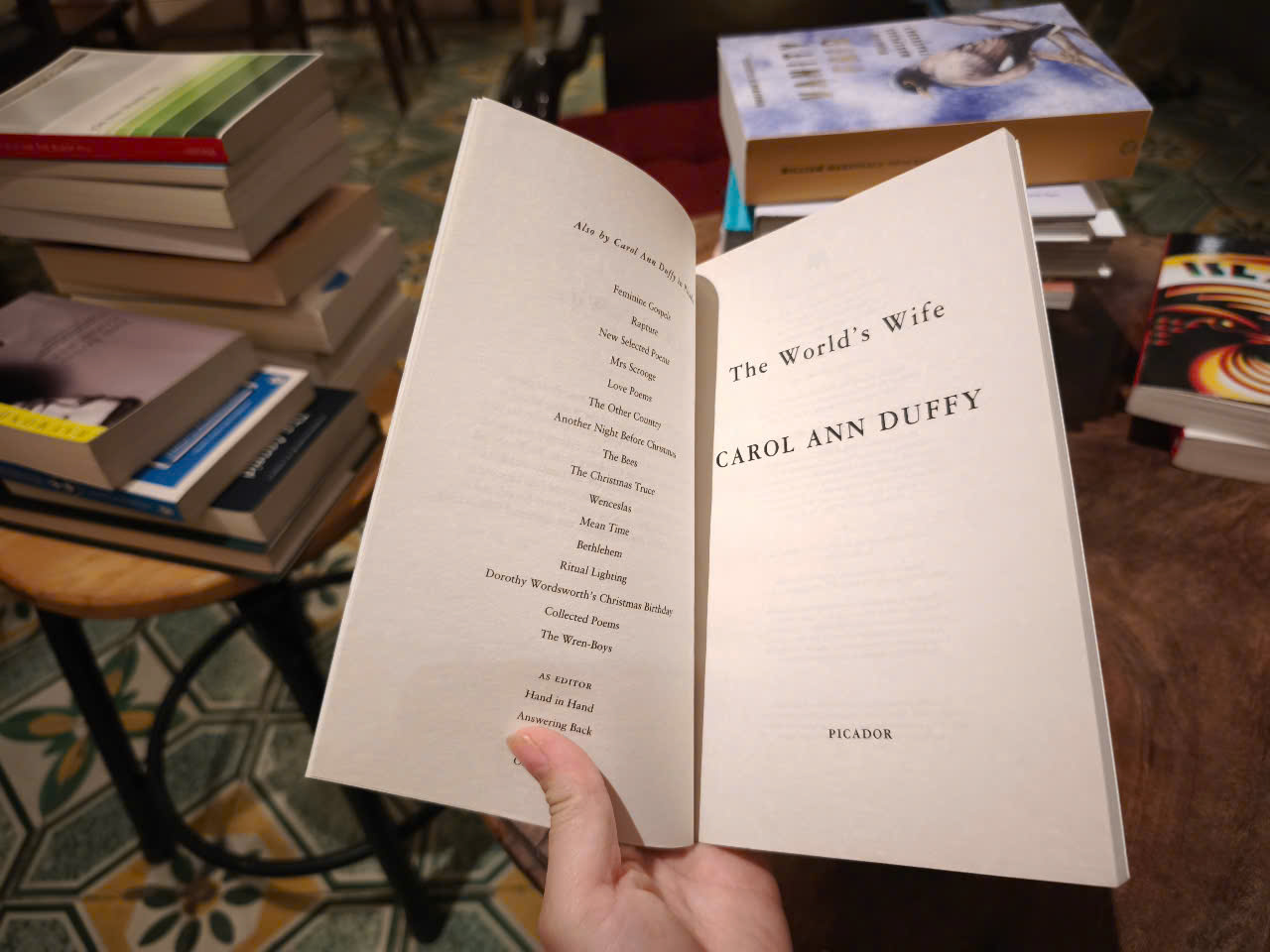 Sách - The World's Wife by Carol Ann Duffy - Poetry / Feminism in English