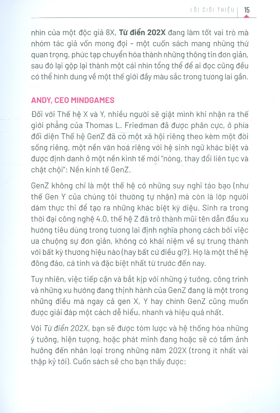 Từ Điển 202X - Dự Phóng Cho Người Trẻ