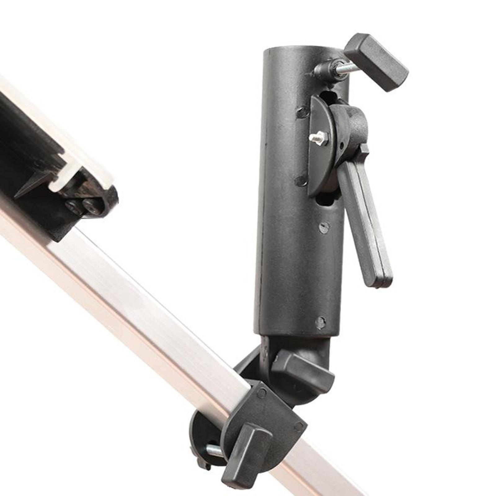 Golf Cart Umbrella Holder, Universal Adjustable Umbrella Mounting Attachment for Golf Push Cart Accessories