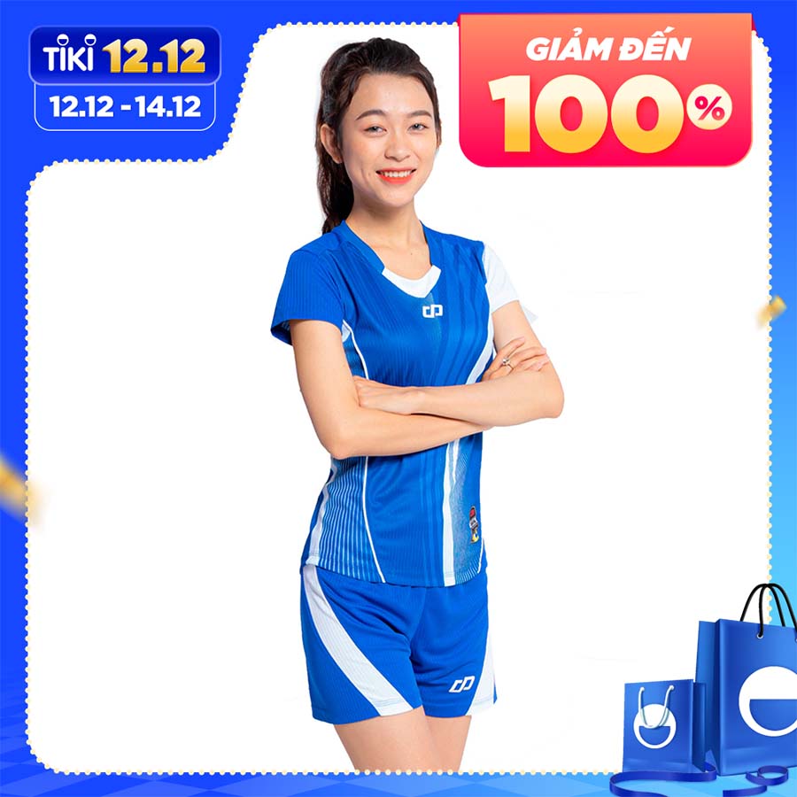 Bộ Quần Áo Thể Thao Bóng Chuyền Màu Bích Nữ ZENTIGA - CP SPORT BC05