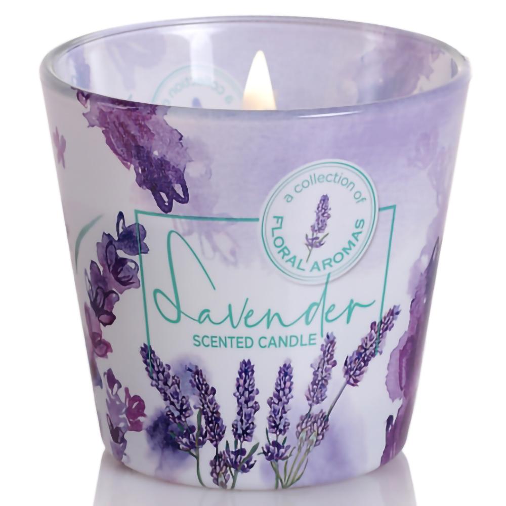 Ly nến thơm tinh dầu Bartek Lavender 115g QT5351 - oải hương, bạc hà, nến trang trí, thơm phòng, thư giãn, hỗ trợ khử mùi (giao mẫu ngẫu nhiên)