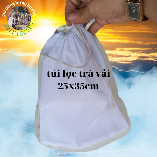 Túi lọc trà, lọc đậu, rau má