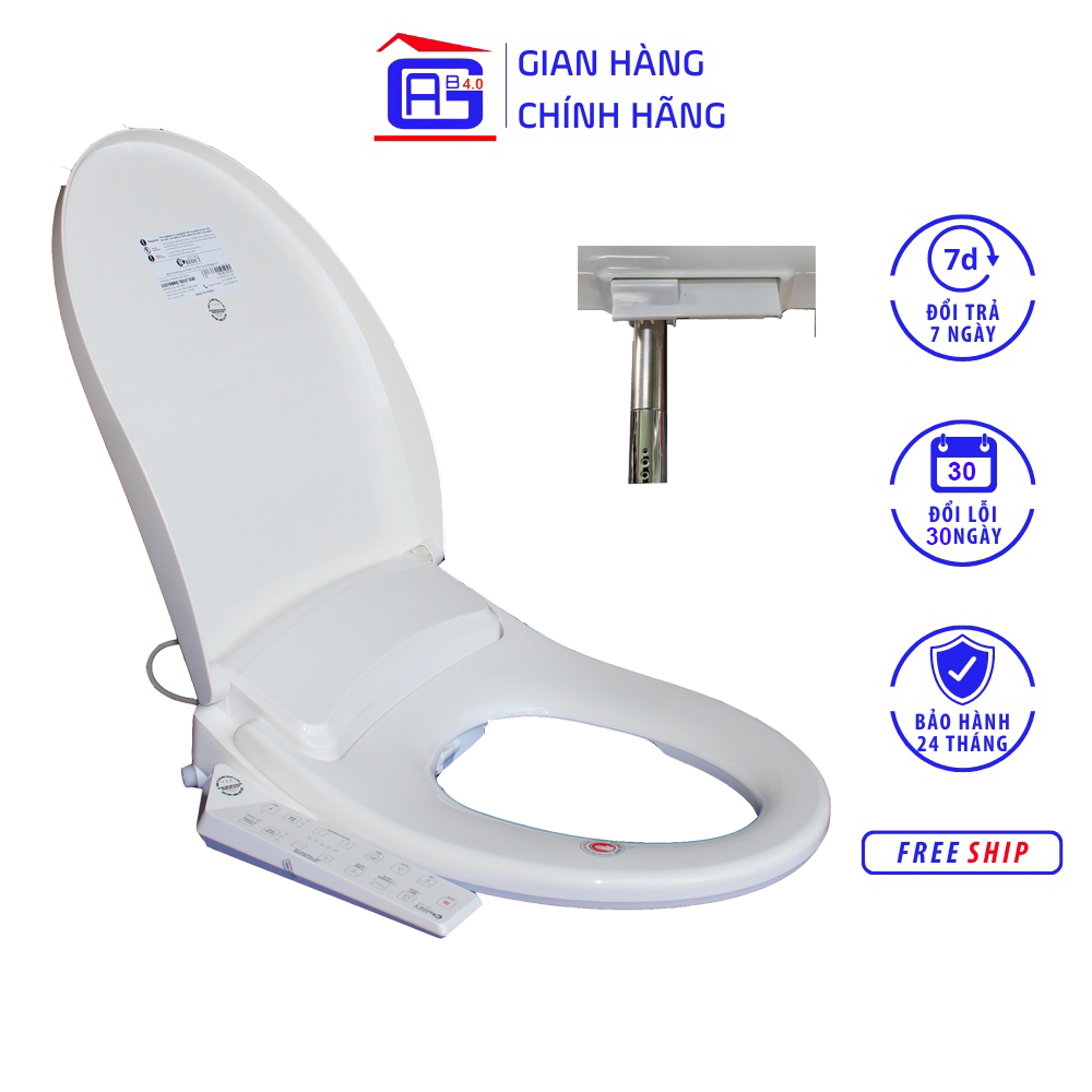 Thiết Bị Vệ Sinh Hyundae Bidet HB-220 - Hai Vòi Rửa Vệ Sinh Thông Minh Tiện Dụng Với Bản Điều Khiển Điện Tử Cảm Biến Bộ Nắp Bệt