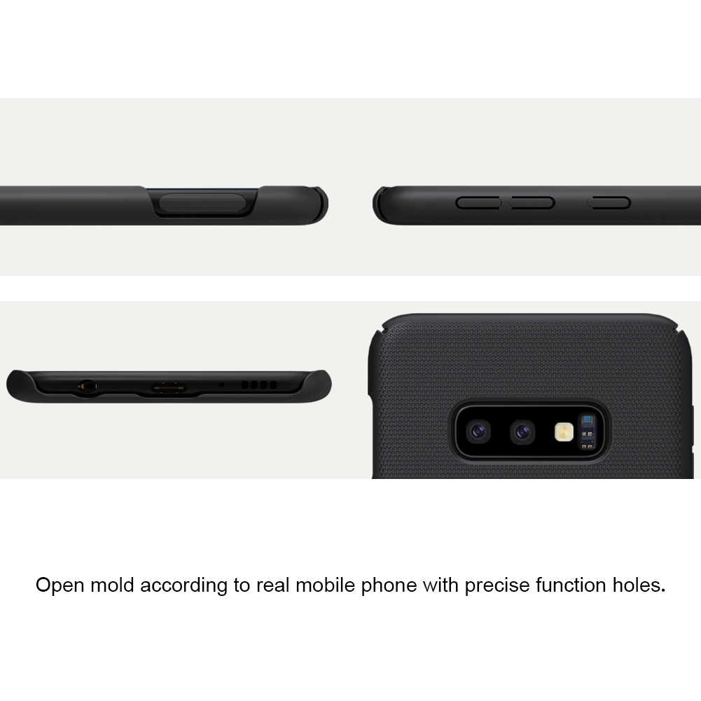 Ốp lưng sần cho Samsung Galaxy S10e hiệu Nillkin - Hàng chính hãng
