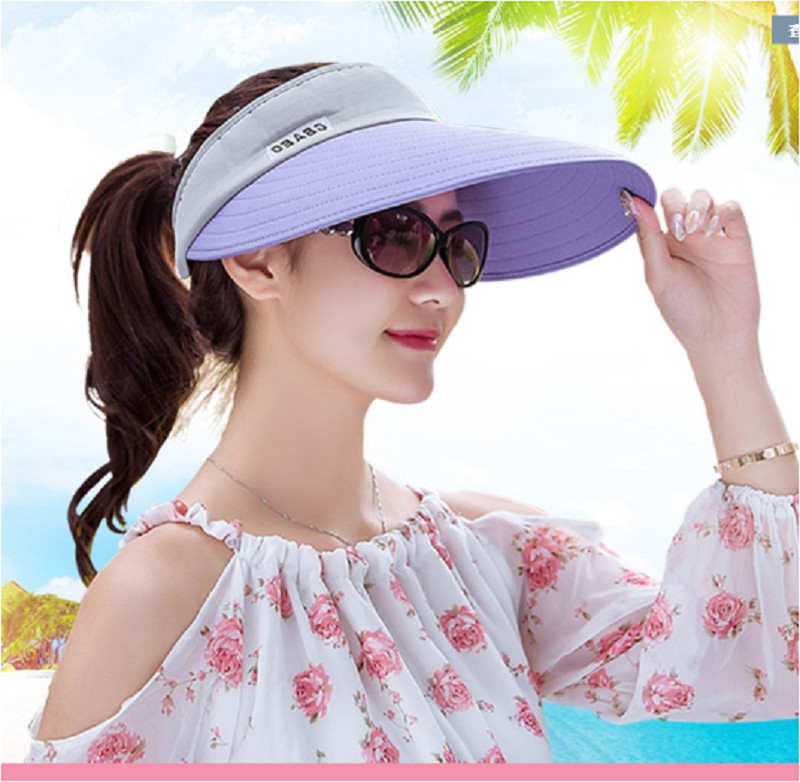 Mũ rộng vành chống nắng chống uv nửa đầu thời trang cao cấp