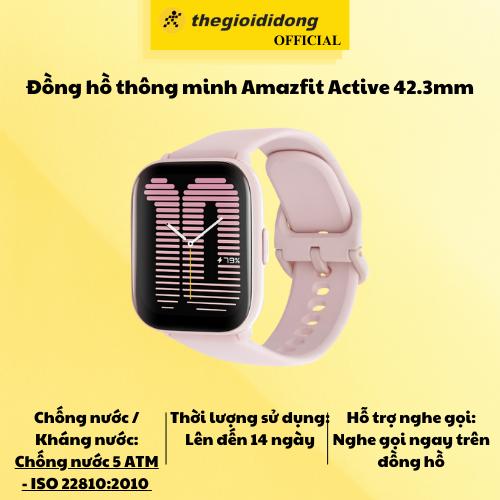 Đồng hồ thông minh Amazfit Active 42.3mm - Hàng chính hãng