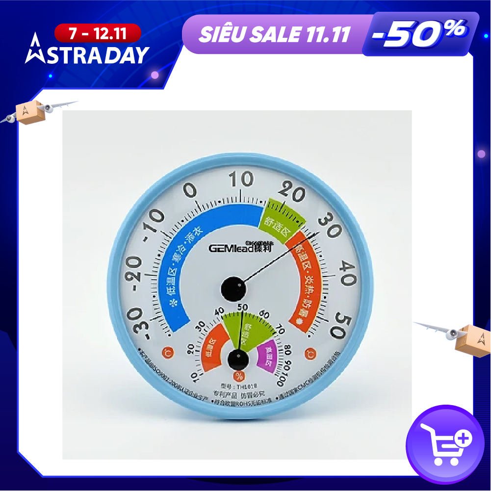 Nhiệt ẩm kế cơ dạng tròn
