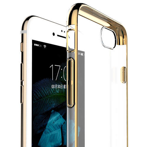 Ốp lưng cho iPhone 7 Plus / iPhone 8 Plus hiệu Usams Kingsir Pc viền màu chống sốc - Hàng nhập khẩu