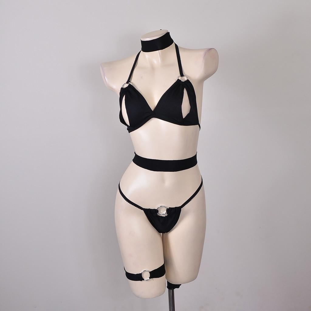Đồ ngủ Sexy - Bộ đồ lót lọt khe gợi cảm