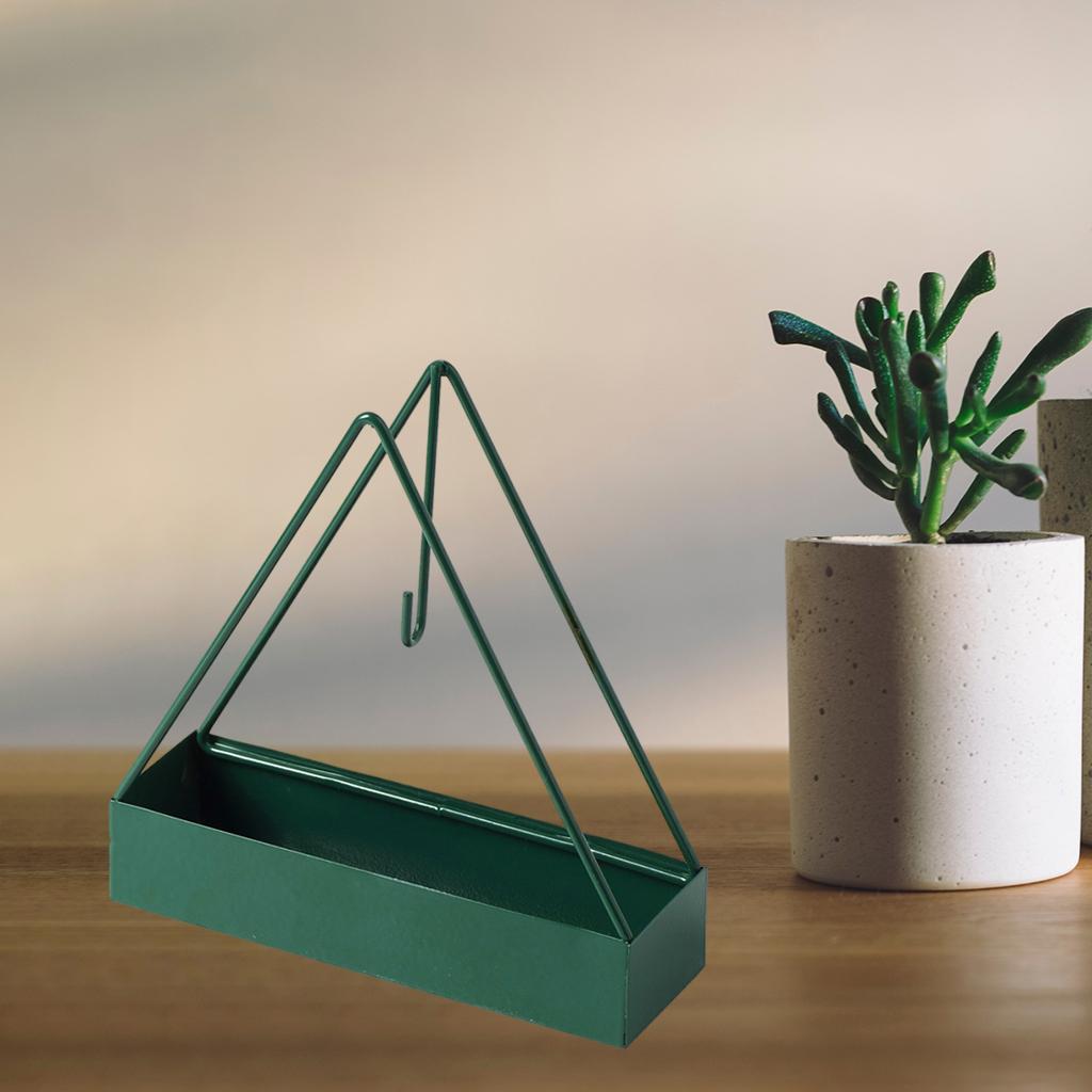 Iron Holder Tabletop Fireproof Reel Incense Burner Ash Catcher Statue Ornament