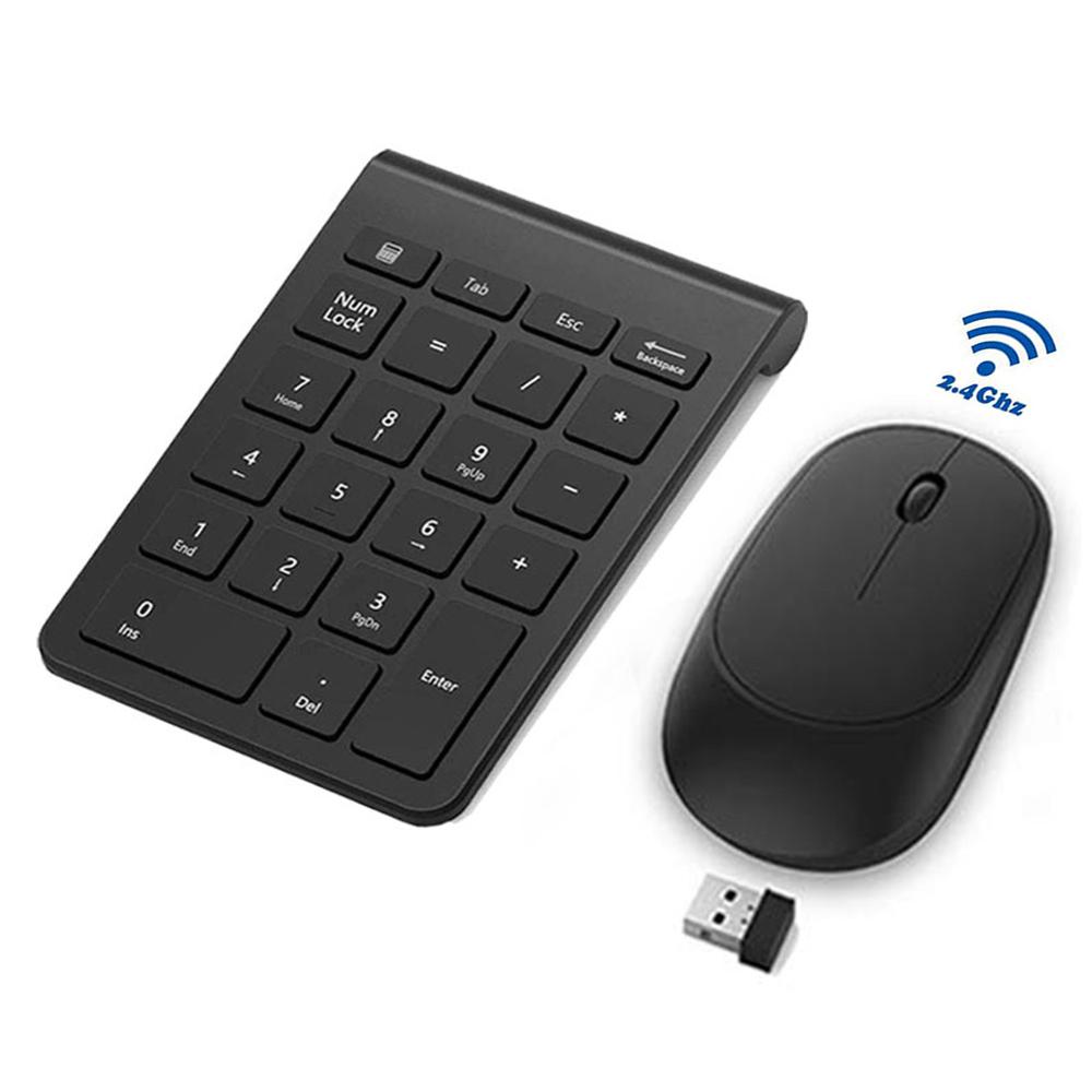 2.4G Wireless Keyboard Mouse Combo Financial Accounting Office Keyboard Mouse Set