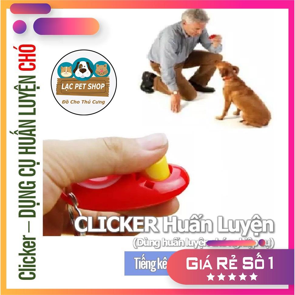 Clicker - Còi bấm huấn luyện chó nghiệp vụ chó police (Loại tốt) - Màu ngẫu nhiên