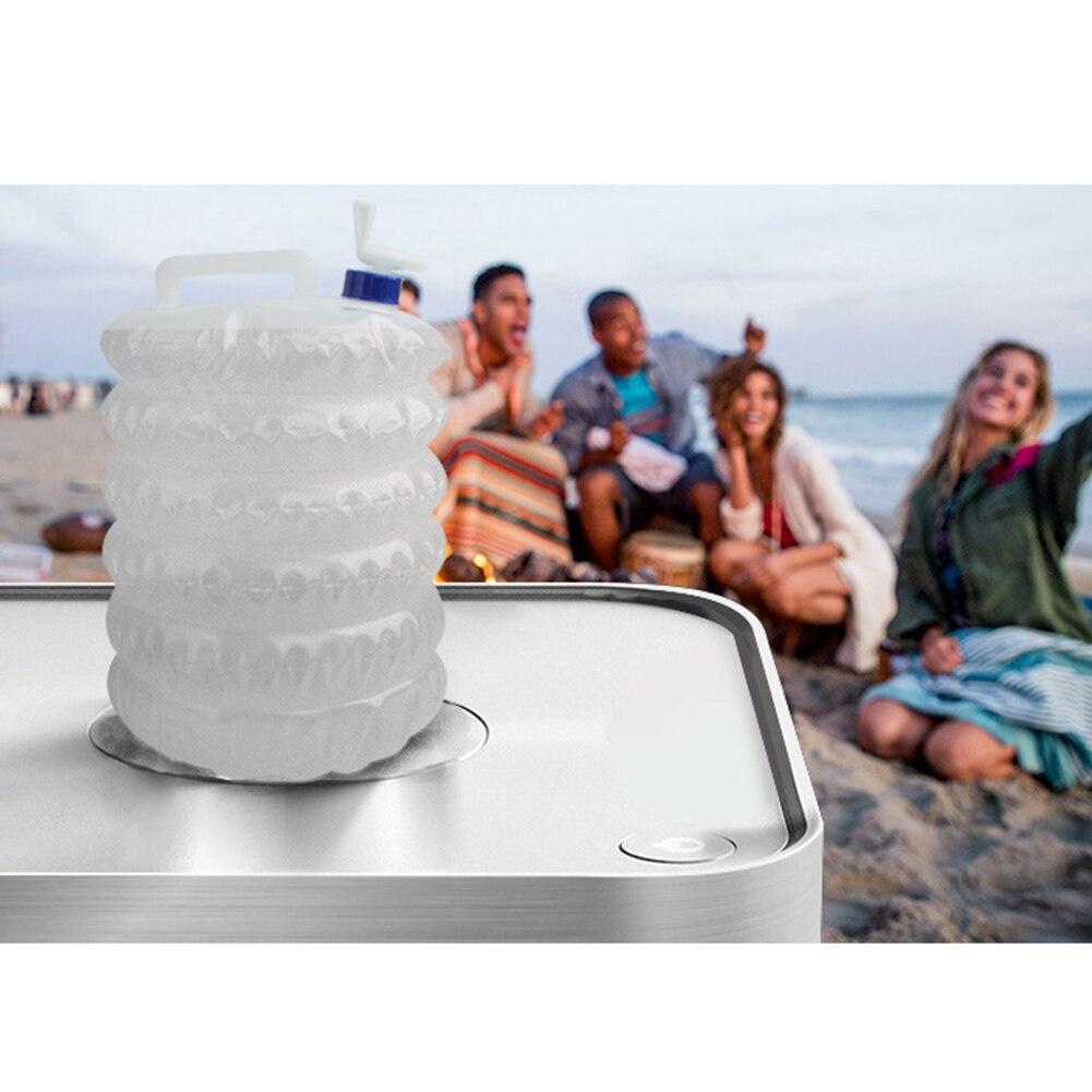 AA Collapsible Bottle, Outdoor Camping Picnic Barbecue Water Container Bucket