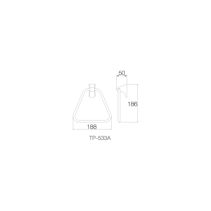 Vòng treo khăn - INOX SUS 304 TR-533A